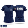 PICKEREL RESCUE SQUAD Women's Short Sleeve V-neck Shirt - 1