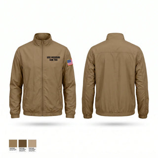 Windbreaker, USS MISSOURI (SSN 780), Navy, Teamtime, Team time, sublimation, custom sports apparel, team uniforms, spirit wear, spiritwear, sports uniforms, custom shirts, team store, custom team store, fundraiser sports, apparel fundraiser