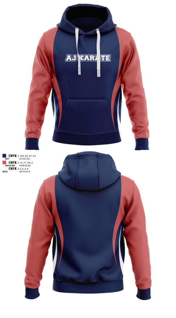 Hoodie, AJKarateAJKarate, Spirit Store, Teamtime, Team time, sublimation, custom sports apparel, team uniforms, spirit wear, spiritwear, sports uniforms, custom shirts, team store, custom team store, fundraiser sports, apparel fundraiser
