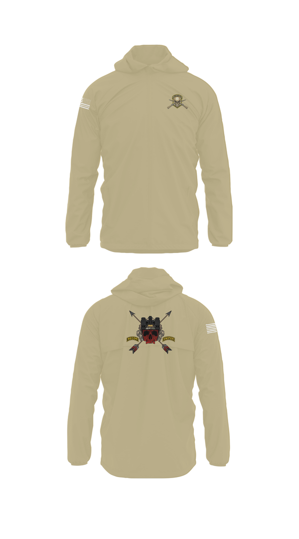Windbreaker, HHC 1ST BN 65TH INF REG, , Teamtime, Team time, sublimation, custom sports apparel, team uniforms, spirit wear, spiritwear, sports uniforms, custom shirts, team store, custom team store, fundraiser sports, apparel fundraiser