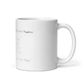 Bat Flip Shop LLC 9021070 White Glossy Mug - Small