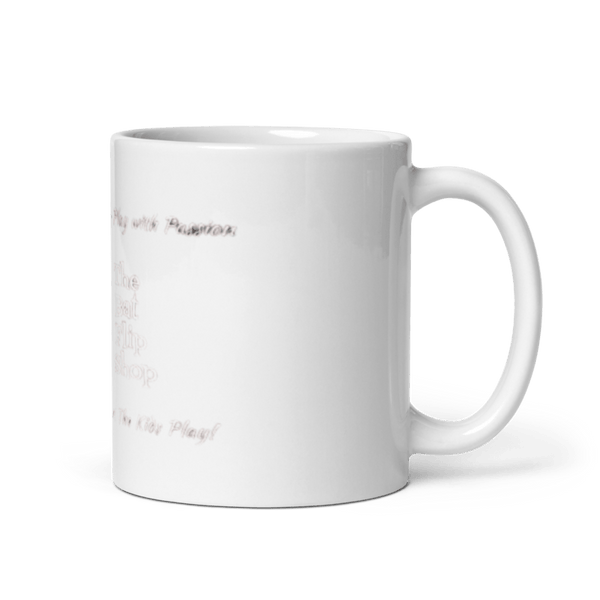 Bat Flip Shop LLC 9021070 White Glossy Mug - Small