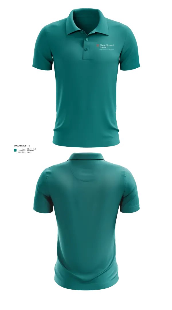 Short Sleeve Performance Polo, Albany Memorial Hospital, , Teamtime, Team time, sublimation, custom sports apparel, team uniforms, spirit wear, spiritwear, sports uniforms, custom shirts, team store, custom team store, fundraiser sports, apparel fundraiser