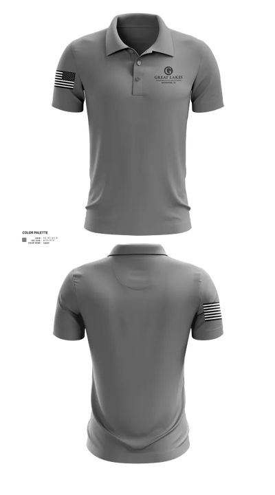Great Lakes Contracting Solutions LLC 86021938 Short Sleeve Performance Polo - 23
