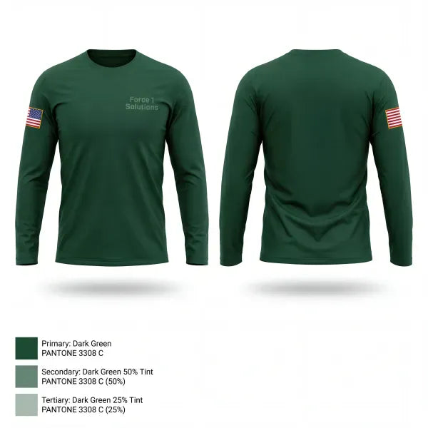Long Sleeve Performance Shirt, Force 1 Solutions, Police, Teamtime, Team time, sublimation, custom sports apparel, team uniforms, spirit wear, spiritwear, sports uniforms, custom shirts, team store, custom team store, fundraiser sports, apparel fundraiser