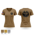 MOBILE COUNTY SWAT Women's Short Sleeve V-neck Shirt - 1