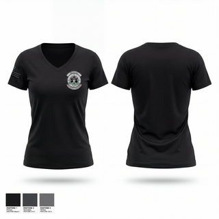 Womens Short Sleeve Vneck Shirt, Event Medics, EMS/EMT, Teamtime, Team time, sublimation, custom sports apparel, team uniforms, spirit wear, spiritwear, sports uniforms, custom shirts, team store, custom team store, fundraiser sports, apparel fundraiser
