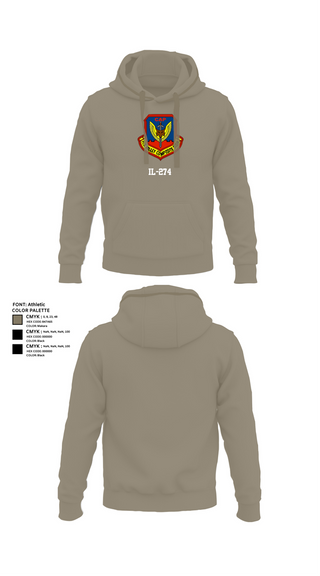 Hoodie, IL-274, Air Force, Teamtime, Team time, sublimation, custom sports apparel, team uniforms, spirit wear, spiritwear, sports uniforms, custom shirts, team store, custom team store, fundraiser sports, apparel fundraiser