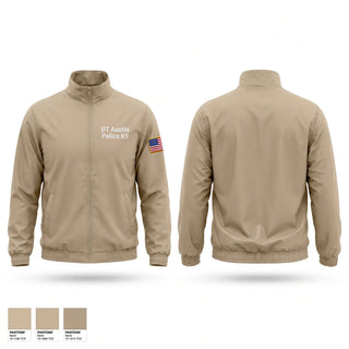 Windbreaker, UT Austin Police K9, Police, Teamtime, Team time, sublimation, custom sports apparel, team uniforms, spirit wear, spiritwear, sports uniforms, custom shirts, team store, custom team store, fundraiser sports, apparel fundraiser