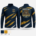 DEP Police Squad One 32340709 Quarter Zip Jacket - 1