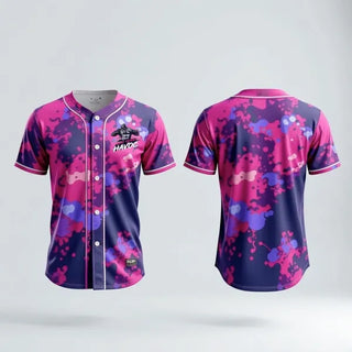 Full Button Baseball Jersey, WTX HAVOC, Baseball, Teamtime, Team time, sublimation, custom sports apparel, team uniforms, spirit wear, spiritwear, sports uniforms, custom shirts, team store, custom team store, fundraiser sports, apparel fundraiser