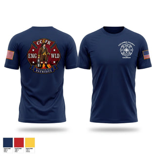 Short Sleeve Performance Shirt, Columbia County Fire Rescue Engine Company 6, Fire Department, Teamtime, Team time, sublimation, custom sports apparel, team uniforms, spirit wear, spiritwear, sports uniforms, custom shirts, team store, custom team store, fundraiser sports, apparel fundraiser