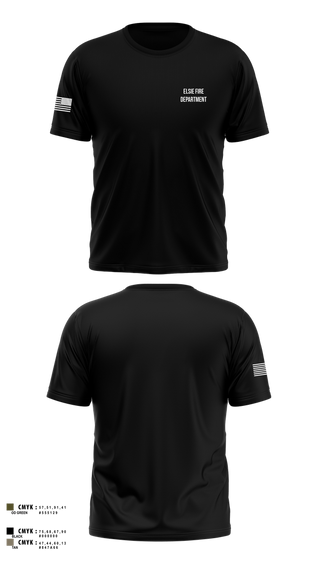 Old School Cotton Feel Shirt, Elsie Fire Department, Fire Department, Teamtime, Team time, sublimation, custom sports apparel, team uniforms, spirit wear, spiritwear, sports uniforms, custom shirts, team store, custom team store, fundraiser sports, apparel fundraiser