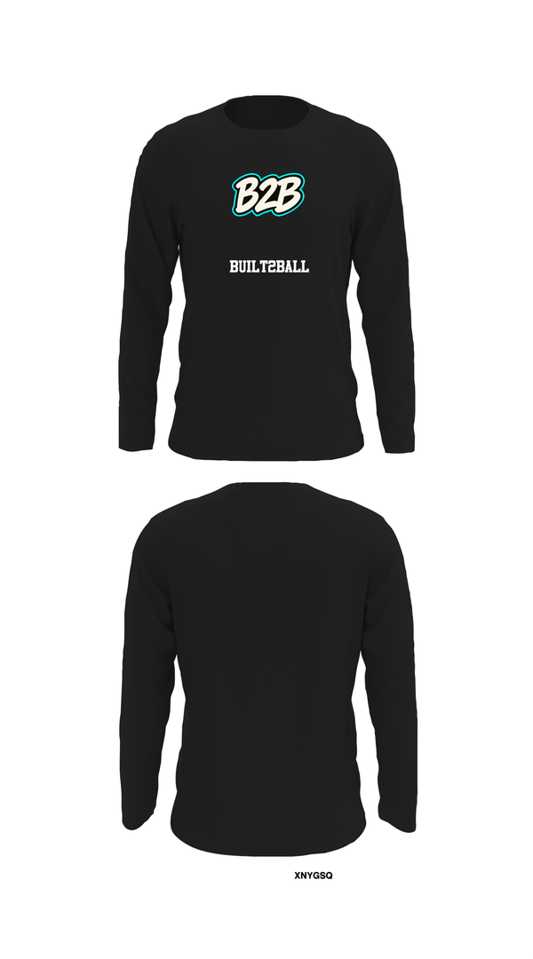 Long Sleeve Performance Shirt, Built2Ball, Women's Basketball, Teamtime, Team time, sublimation, custom sports apparel, team uniforms, spirit wear, spiritwear, sports uniforms, custom shirts, team store, custom team store, fundraiser sports, apparel fundraiser