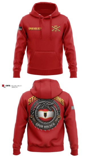 Hoodie, 2-82 FAR, 1CD DIVARTY, SPUR, Army, Teamtime, Team time, sublimation, custom sports apparel, team uniforms, spirit wear, spiritwear, sports uniforms, custom shirts, team store, custom team store, fundraiser sports, apparel fundraiser