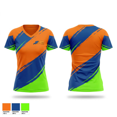 GPS Track Club Women's Short Sleeve V-neck Shirt - 1