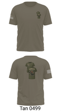 1-120th IN Crimson 57847034 Short Sleeve Performance Shirt - 10