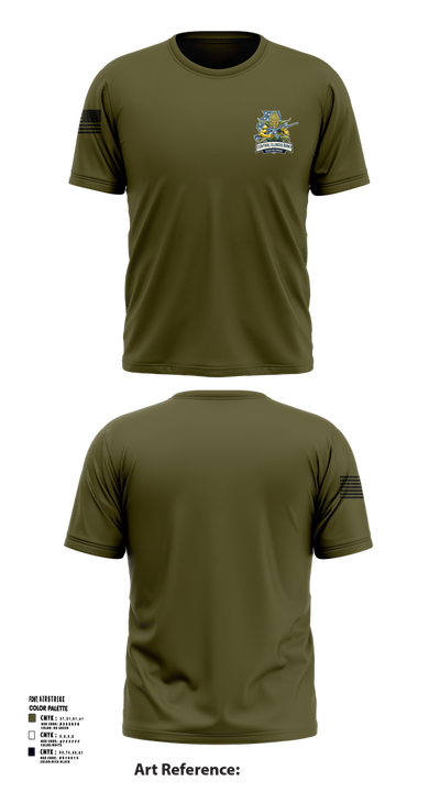 Central Illinois Army Recruiting Company 90141890 Short Sleeve Performance Shirt - 12