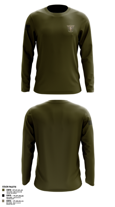 SPECIAL RESPONSE TEAM 32422991 Long Sleeve Performance Shirt 1
