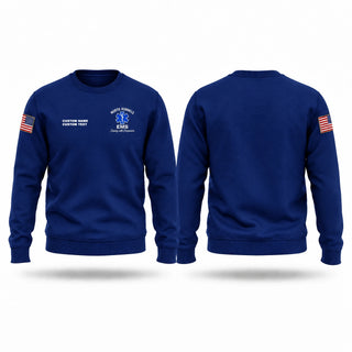 Crew Neck Sweatshirt, North Runnels EMS, EMS/EMT, Teamtime, Team time, sublimation, custom sports apparel, team uniforms, spirit wear, spiritwear, sports uniforms, custom shirts, team store, custom team store, fundraiser sports, apparel fundraiser