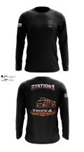 Bohemia fire department 87971345 Long Sleeve Performance Shirt - 100