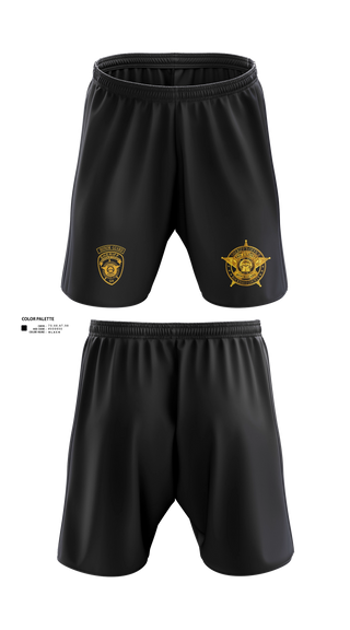 Athletic Shorts With Pockets, Rockdale County SO Honor Guard, Police, Teamtime, Team time, sublimation, custom sports apparel, team uniforms, spirit wear, spiritwear, sports uniforms, custom shirts, team store, custom team store, fundraiser sports, apparel fundraiser