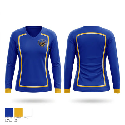 SSA Elite “Havoc” Women's Long Sleeve V-neck Shirt - 1