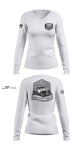 Womens Long Sleeve Vneck Shirt, Whitman County Sheriff's Office Corrections, Police, Teamtime, Team time, sublimation, custom sports apparel, team uniforms, spirit wear, spiritwear, sports uniforms, custom shirts, team store, custom team store, fundraiser sports, apparel fundraiser