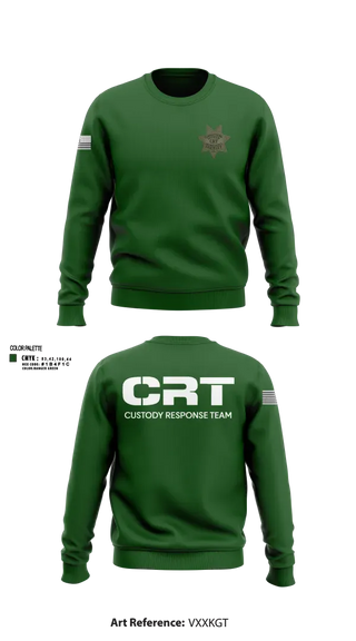 Crew Neck Sweatshirt, Solano County Sheriff CRT, Police, Teamtime, Team time, sublimation, custom sports apparel, team uniforms, spirit wear, spiritwear, sports uniforms, custom shirts, team store, custom team store, fundraiser sports, apparel fundraiser
