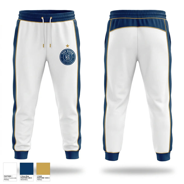 Sweatpants, Top Dogs, Men's Soccer, Teamtime, Team time, sublimation, custom sports apparel, team uniforms, spirit wear, spiritwear, sports uniforms, custom shirts, team store, custom team store, fundraiser sports, apparel fundraiser