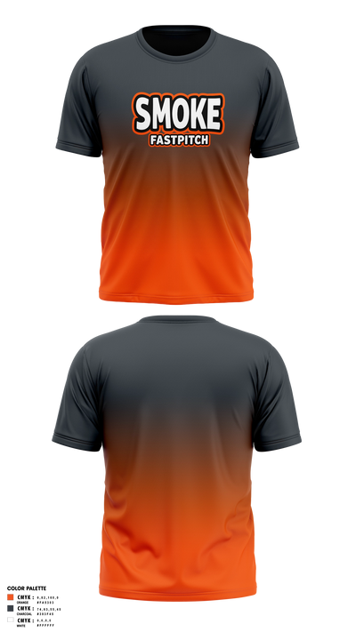 SMOKE FASTPITCH Short Sleeve Performance Shirt - 2
