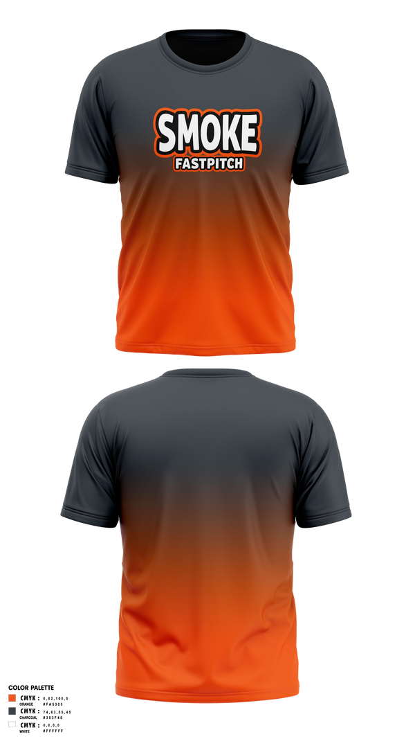 SMOKE FASTPITCH Short Sleeve Performance Shirt - 2