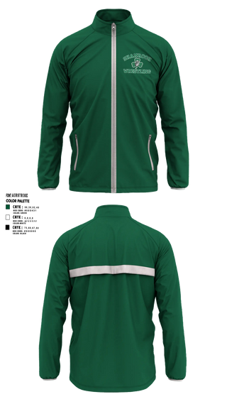 Windbreaker without hood, Shamrock Wrestling Club, Wrestling, Teamtime, Team time, sublimation, custom sports apparel, team uniforms, spirit wear, spiritwear, sports uniforms, custom shirts, team store, custom team store, fundraiser sports, apparel fundraiser