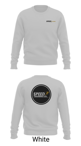 Crew Neck Sweatshirt, Speed Training Co, Track & Field, Teamtime, Team time, sublimation, custom sports apparel, team uniforms, spirit wear, spiritwear, sports uniforms, custom shirts, team store, custom team store, fundraiser sports, apparel fundraiser
