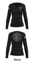 River Rouge Police Special Response Team 69074016 Women's Long Sleeve V-neck Shirt - 23