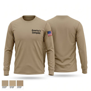 Long Sleeve Performance Shirt, America's Company, Army, Teamtime, Team time, sublimation, custom sports apparel, team uniforms, spirit wear, spiritwear, sports uniforms, custom shirts, team store, custom team store, fundraiser sports, apparel fundraiser