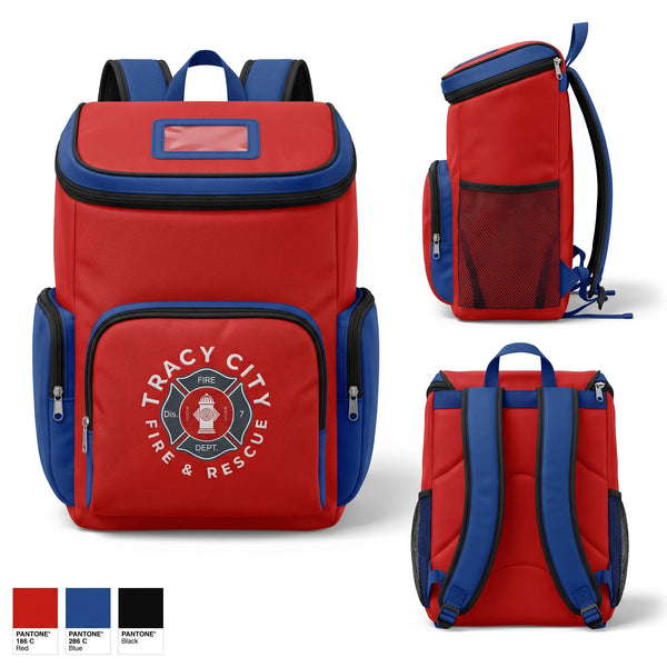 Gear Bag, Tracy City, Fire Department, Teamtime, Team time, sublimation, custom sports apparel, team uniforms, spirit wear, spiritwear, sports uniforms, custom shirts, team store, custom team store, fundraiser sports, apparel fundraiser