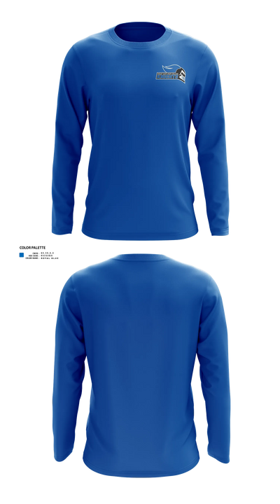 Mount Saint Mary College Swimming Long Sleeve Performance Shirt 22