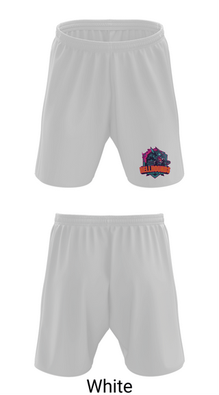 Athletic Shorts With Pockets, HELLHOUNDS, Baseball, Teamtime, Team time, sublimation, custom sports apparel, team uniforms, spirit wear, spiritwear, sports uniforms, custom shirts, team store, custom team store, fundraiser sports, apparel fundraiser