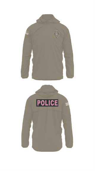 Windbreaker, Farmersville PD, Police, Teamtime, Team time, sublimation, custom sports apparel, team uniforms, spirit wear, spiritwear, sports uniforms, custom shirts, team store, custom team store, fundraiser sports, apparel fundraiser