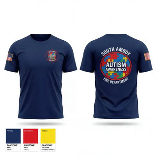 Short Sleeve Performance Shirt, South Amboy Fire Department, Fire Department, Teamtime, Team time, sublimation, custom sports apparel, team uniforms, spirit wear, spiritwear, sports uniforms, custom shirts, team store, custom team store, fundraiser sports, apparel fundraiser