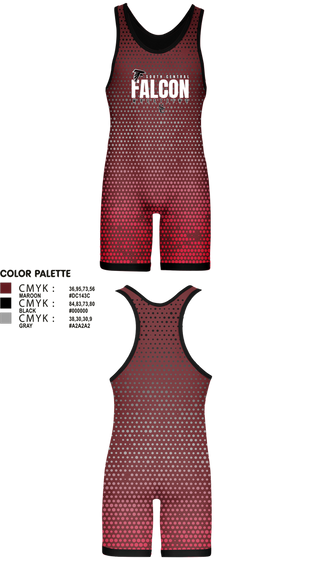 Wrestling Singlet, Soutch Central High School Falcons, Wrestling, Teamtime, Team time, sublimation, custom sports apparel, team uniforms, spirit wear, spiritwear, sports uniforms, custom shirts, team store, custom team store, fundraiser sports, apparel fundraiser