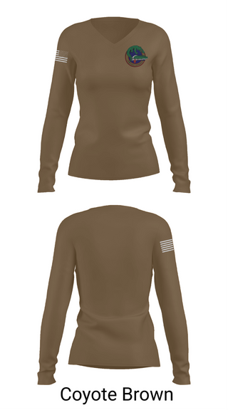 Womens Long Sleeve Vneck Shirt, 2d Assault Amphibian Battalion, , Teamtime, Team time, sublimation, custom sports apparel, team uniforms, spirit wear, spiritwear, sports uniforms, custom shirts, team store, custom team store, fundraiser sports, apparel fundraiser