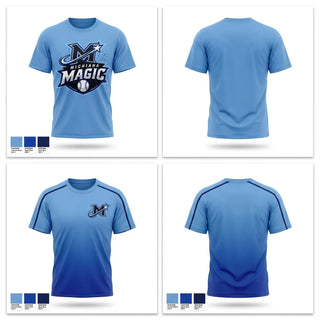 Short Sleeve Performance Shirt, Michiana Magic, Baseball, Teamtime, Team time, sublimation, custom sports apparel, team uniforms, spirit wear, spiritwear, sports uniforms, custom shirts, team store, custom team store, fundraiser sports, apparel fundraiser