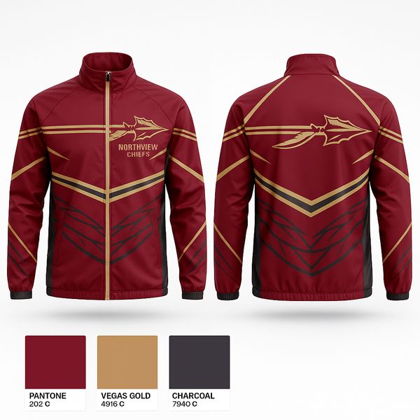Windbreaker, Northview Chiefs, Softball, Teamtime, Team time, sublimation, custom sports apparel, team uniforms, spirit wear, spiritwear, sports uniforms, custom shirts, team store, custom team store, fundraiser sports, apparel fundraiser