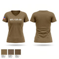 MPC/1-325AIR 14132042 Women's Short Sleeve V-neck Shirt - 1