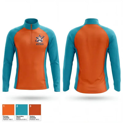 Hartford Astros 45268401 Quarter Zip Jacket - 1
