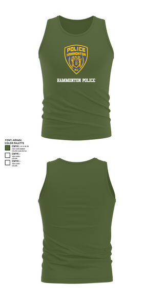 Tank Top, Hammonton Police, , Teamtime, Team time, sublimation, custom sports apparel, team uniforms, spirit wear, spiritwear, sports uniforms, custom shirts, team store, custom team store, fundraiser sports, apparel fundraiser