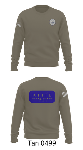 Crew Neck Sweatshirt, Great Falls Police Department, Police, Teamtime, Team time, sublimation, custom sports apparel, team uniforms, spirit wear, spiritwear, sports uniforms, custom shirts, team store, custom team store, fundraiser sports, apparel fundraiser