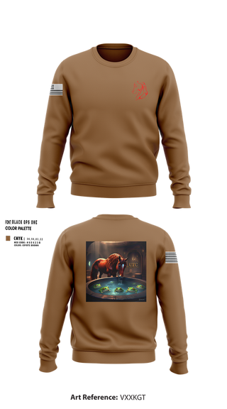 Crew Neck Sweatshirt, 819 RHS, Air Force, Teamtime, Team time, sublimation, custom sports apparel, team uniforms, spirit wear, spiritwear, sports uniforms, custom shirts, team store, custom team store, fundraiser sports, apparel fundraiser